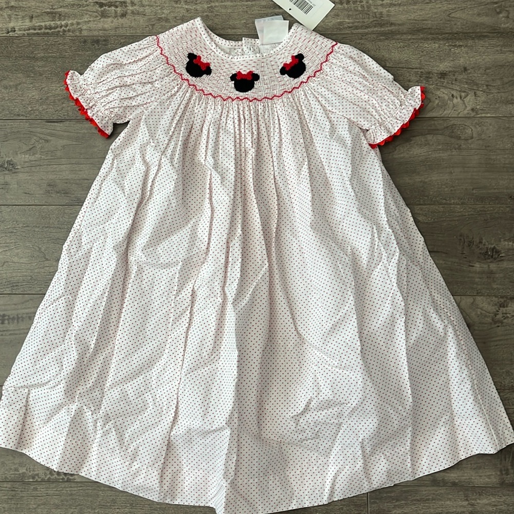 Minnie Mouse southern smock dress